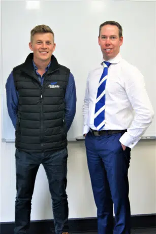 Chris Malcolmson from Reliable Plumbing with Tenfold Business Coach, Ash Thomson Chris Malcolmson from Reliable Plumbing with Tenfold Business Coach, Ash Thomson