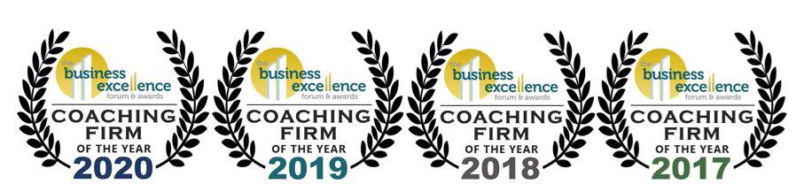 Tenfold Business Coaching awards 2020-2017