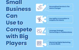 5 Tactics Small Business Can Use to Compete with Big Players