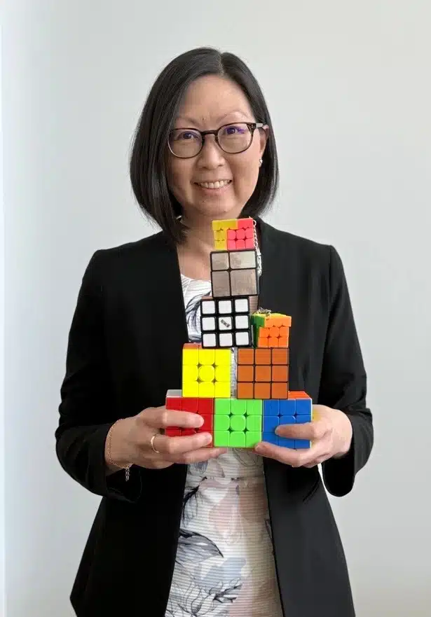 Debra Liew 2026 Photo of Genevieve client coordinator smiling