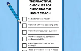 How to Choose a Coach for Your Ops Manager, Service Manager or Team Leader: A Practical Checklist for Business Owners | Tenfold Business Coaching