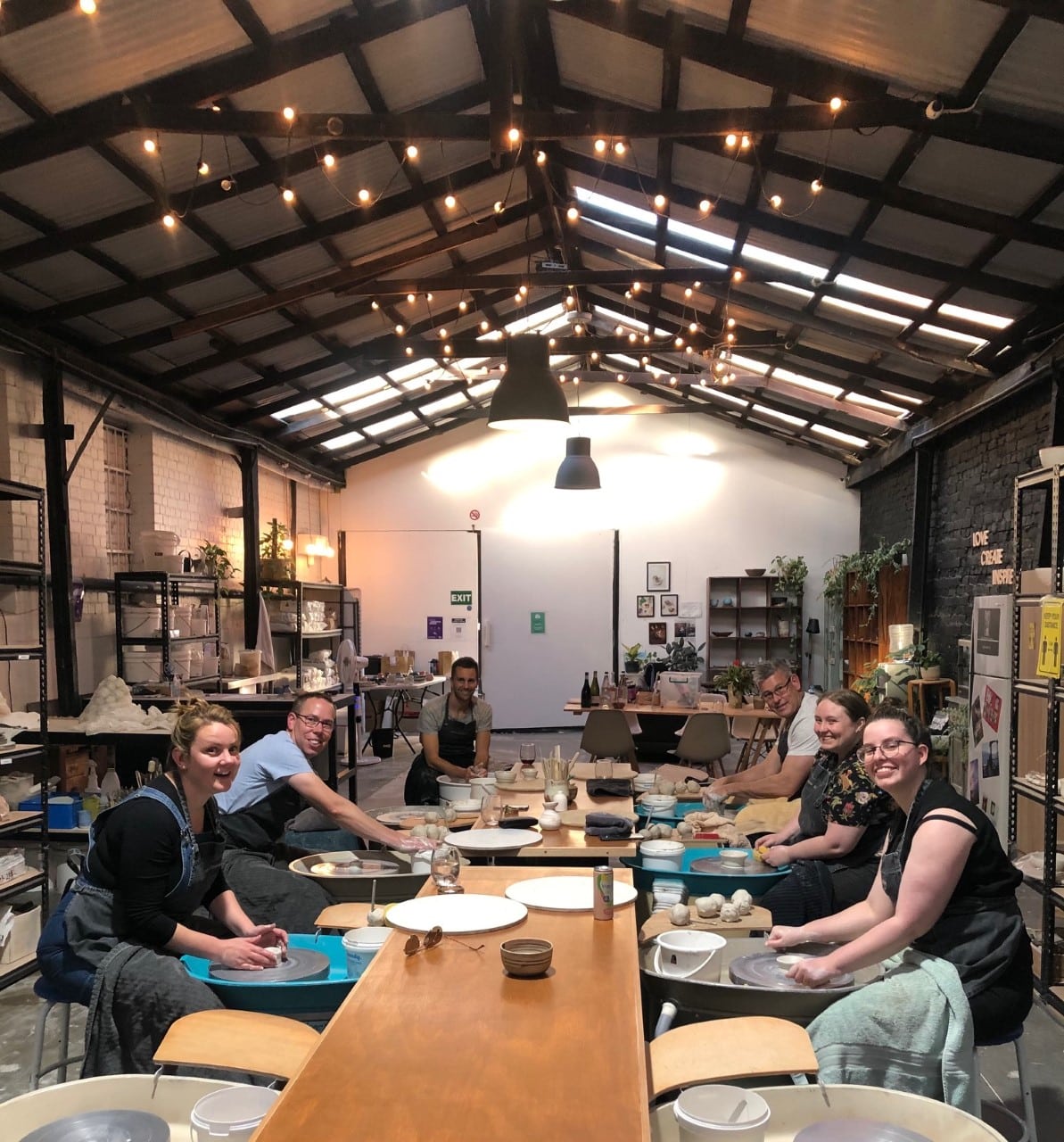 Title: Tenfold team day – pottery making