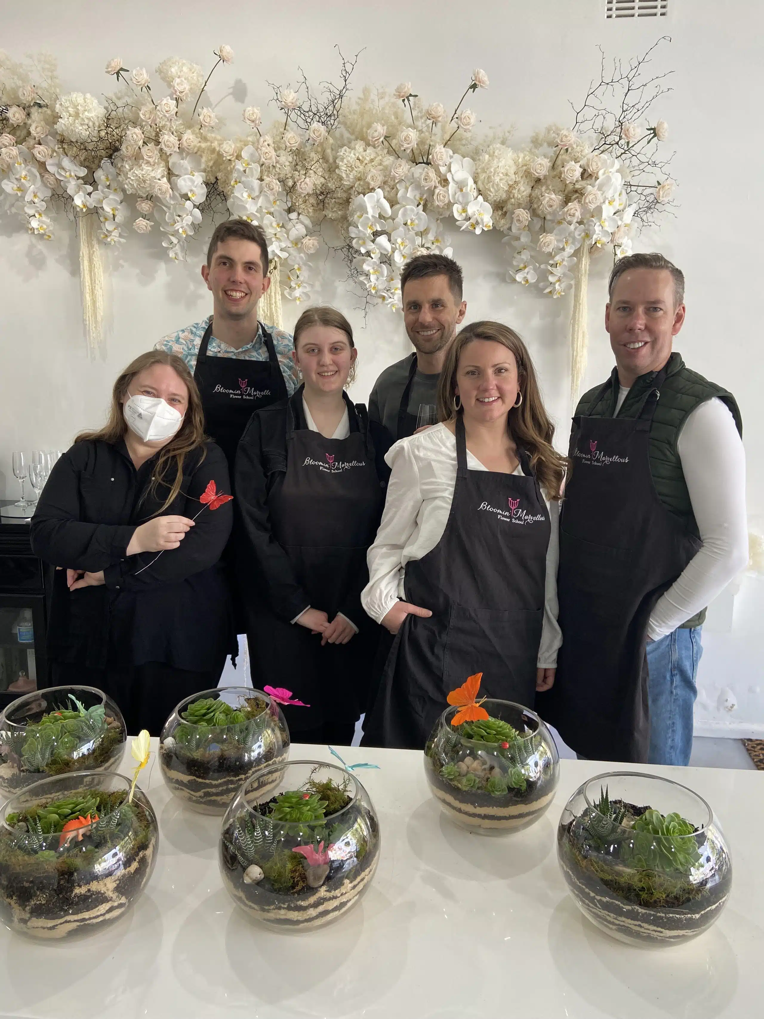 Tenfold team day – terrarium making